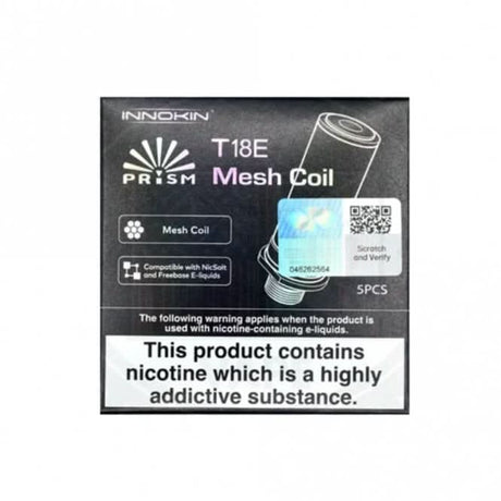 Prism T18E / T22E Endura Replacement Coils by Innokin (5 Pack)