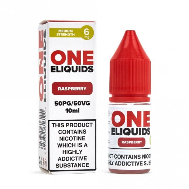 Raspberry E-Liquid 50/50 Series by ONE E-Liquids (10ml)