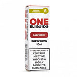 Raspberry E-Liquid 50/50 Series by ONE E-Liquids (10ml)
