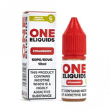 Strawberry E-Liquid 50/50 Series by ONE E-Liquids (10ml)