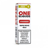 Strawberry E-Liquid 50/50 Series by ONE E-Liquids (10ml)