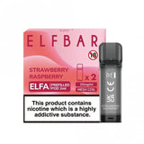 Strawberry Raspberry Prefilled Pods Elfa Series by Elf Bar (2 x 2ml)