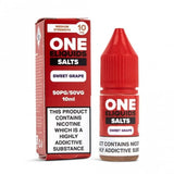 Sweet Grape Nic Salt E-Liquid by ONE E-Liquids (10ml)