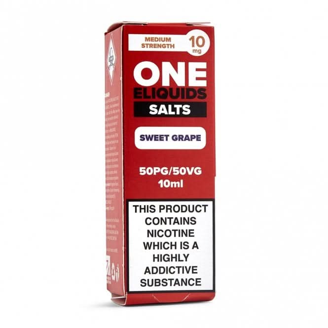Sweet Grape Nic Salt E-Liquid by ONE E-Liquids (10ml)