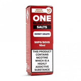 Sweet Grape Nic Salt E-Liquid by ONE E-Liquids (10ml)