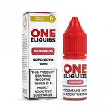 Watermelon E-Liquid 50/50 Series by ONE E-Liquids (10ml)